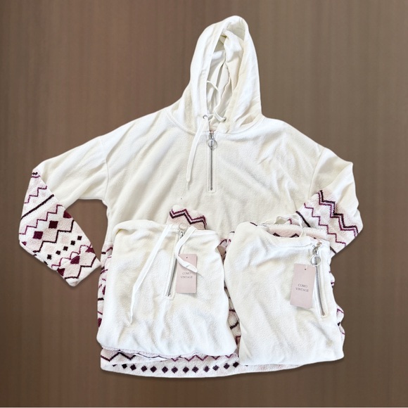 NWT Como Vintage Fuzzy Hoodie - Picture 5 of 6